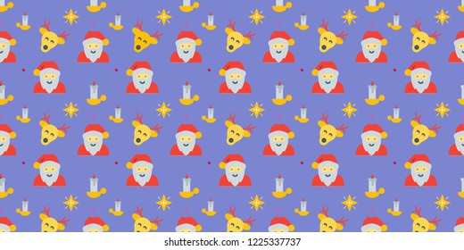 Abstract  New Year, Christmas elements and icons. Vector design.