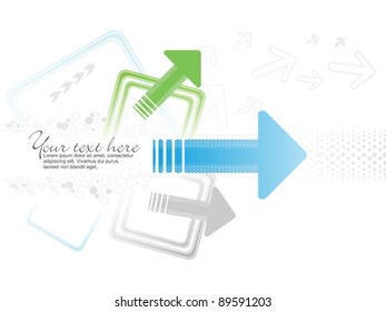 abstract new year concept with Christmas vector illustration