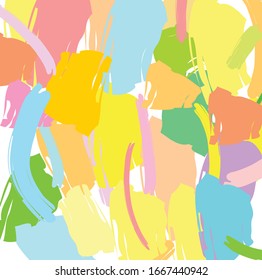 Abstract nice colours  hand drawn and paint brush, strokes pattern background. creative nice stripes and grunge, scribble for your design