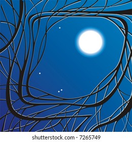 abstract night background