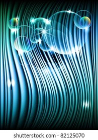 abstract night effect, vector