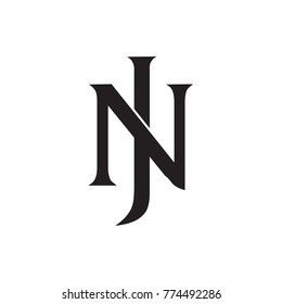 Nj Monogram Hd Stock Images Shutterstock