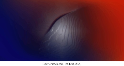 Abstract noise background with a red and blue gradient for appealing and modern aesthetic Gradient red blue blur abstract. Best design for your ad, poster, banner