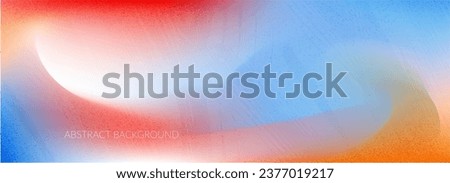 Abstract noise light blur gradient background. Color wallpaper grainy fluid effect. Holographic multicolor textured banner design. Bright granular dynamic grain. Purple green orange pink surface [[stock_photo]] © 