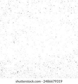 Abstract noise small particles debris and dust distressed uneven background grunge texture overlay with rough and fine grains isolated on white background 