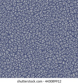 Abstract noisy cracked motif. Seamless pattern.