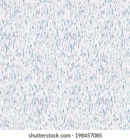 Abstract noisy rain pattern in white and blue (seamless vector)