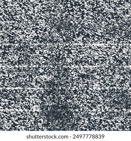 Abstract or noisy texture of varying density. In some places stripes or seams are visible.