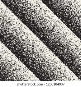 Abstract noisy textured geometric shapes background. Vector seamless vintage grungy pattern.