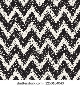 Abstract noisy textured geometric shapes background. Vector seamless vintage grungy pattern.