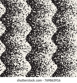 Abstract noisy textured geometric shapes background. Vector seamless vintage grungy pattern.