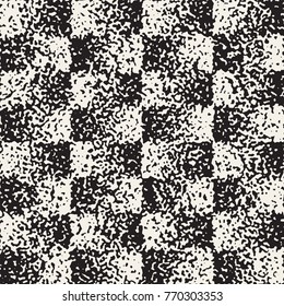 Abstract noisy textured geometric shapes background. Vector   vintage grungy pattern.