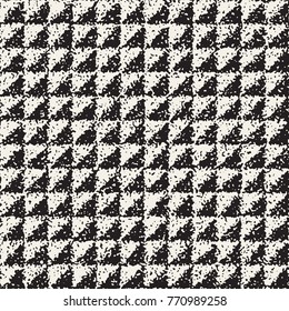 Abstract noisy textured geometric shapes background. Vector   vintage grungy pattern.