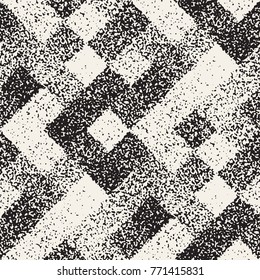 Abstract noisy textured geometric shapes background. Vector seamless vintage grungy pattern. Abstract noisy textured geometric shapes background. Vector seamless vintage grungy pattern.