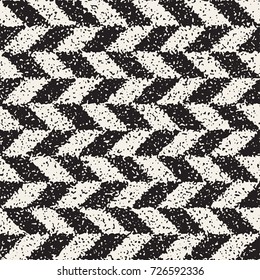 Abstract noisy textured shapes background. Vector seamless vintage grungy pattern.