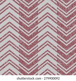 Abstract noisy textured zigzag seamless pattern.