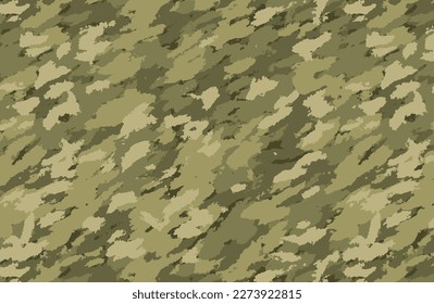 Abstract nomad and camouflage seamless pattern in vector grunge style