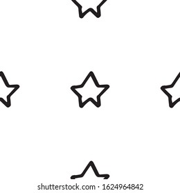 Abstract nordic trandy pattern with stars for decoration interior, print posters, greating card, bussines banner, wrapping in modern scandinavian style in vector. Doddle style