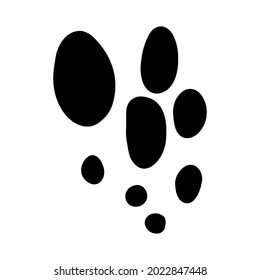 Abstract nordic trendy elements with dots, circle, spot for decoration interior, print posters, greeting card, business banner, wrapping in modern scandinavian style in vector. Hand drawn doodle style