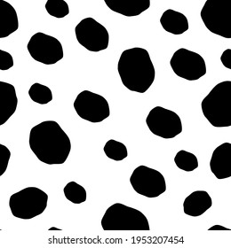 Abstract nordic trendy pattern with dots, circle, spot for interior decoration, print for posters, greeting card, business banner, packaging in modern scandinavian style in vector. Doodle style