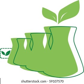 abstract  nuclear power station