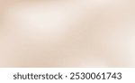 Abstract nude gradient background. Beauty silk satin gloss effect. Grainy noise texture. Beige Textured blank Banner Cover Poster Web Design template. Vector illustration