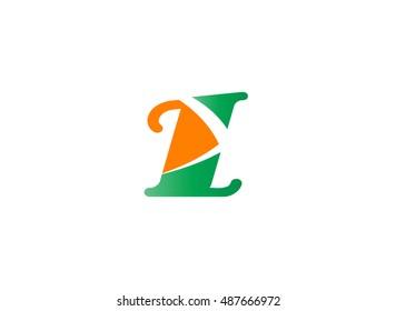 Abstract Number 1 logo Symbol icon 
