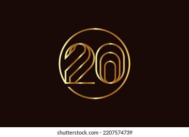 9,007 Number 20 In Gold Images, Stock Photos & Vectors | Shutterstock