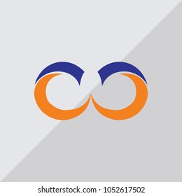 Abstract Number 8 Logo