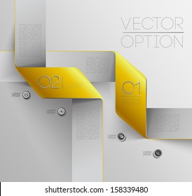 Abstract number Line/ background for sample choice/ vector