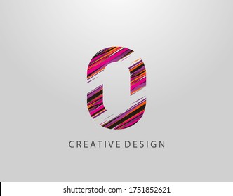 Abstract O Letter Logo. Creative Abstract Initial O  