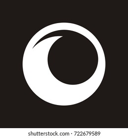 Abstract O letter logo design template vector