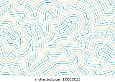Abstract oak topographic pattern for various design needs or other uses.