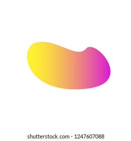 abstract object gradient yellow and magenta background
