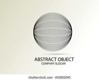 Abstract Object Logo Template