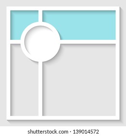 abstract object for text