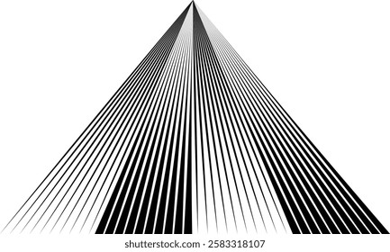 abstract oblique edgy triangle line pattern suitable for background.
