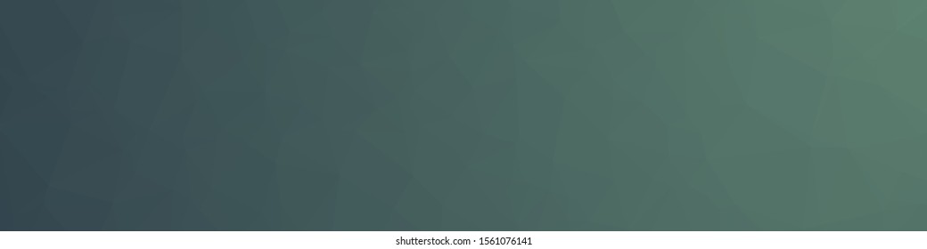 Abstract Ocean Voronoi trianglify Generative Art background illustration