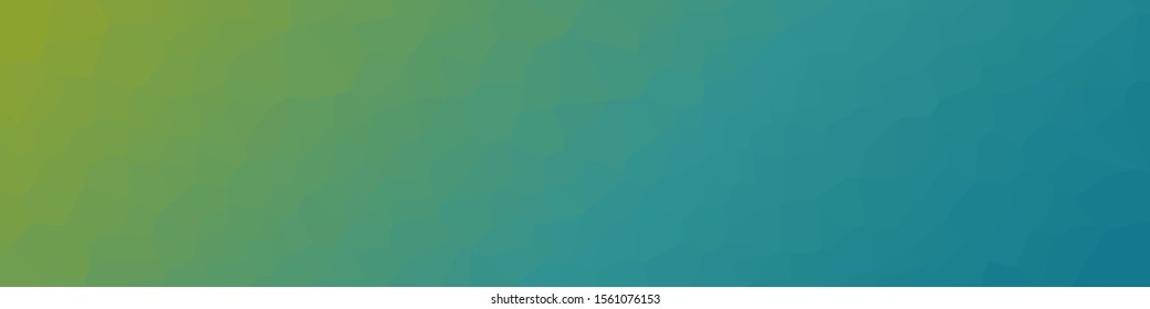Abstract Ocean Voronoi trianglify Generative Art background illustration