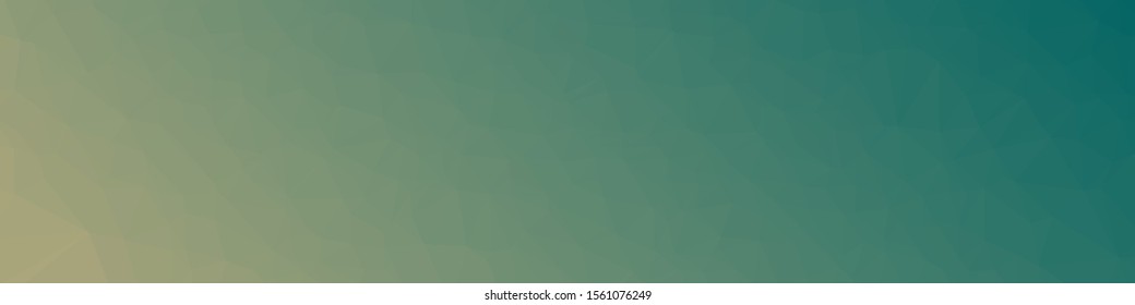 Abstract Ocean Voronoi trianglify Generative Art background illustration