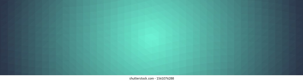 Abstract Ocean Voronoi trianglify Generative Art background illustration
