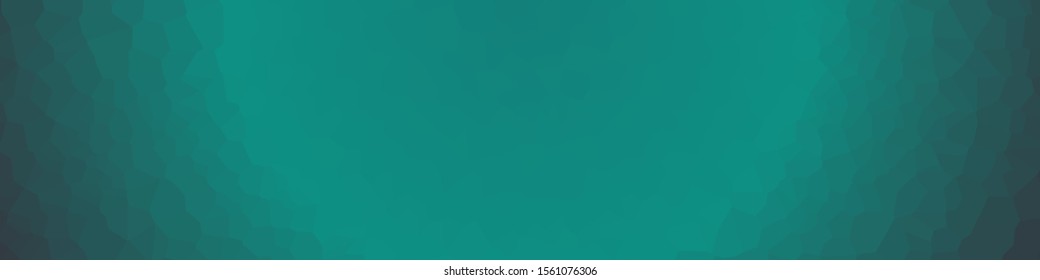 Abstract Ocean Voronoi trianglify Generative Art background illustration