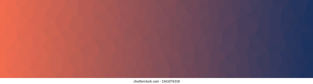 Abstract Ocean Voronoi trianglify Generative Art background illustration