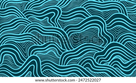 abstract Ocean Waves background. wave ocean background. abstract sea ripple, doodle wavy line background. sea and ocean ripple water background.