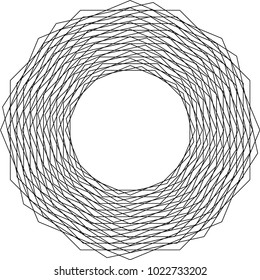 Abstract Octagon Pattern