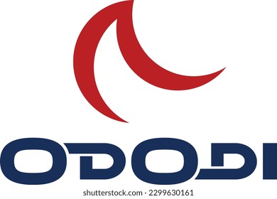 Abstract Ododi footwear Brand Logo 