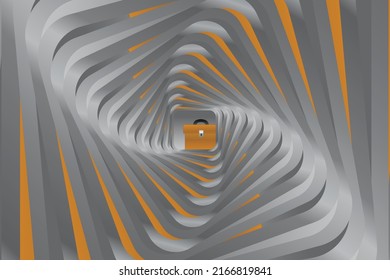 Abstract office icon background design art