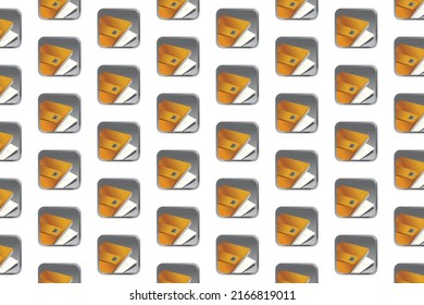 Abstract office icon pattern design and background art