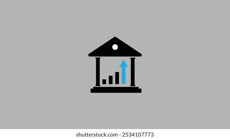 Diagrama del informe de presentación de la oficina Abstractas Ilustración vectorial de suministro financiera.