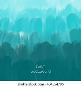 Abstract oil painting texture. Hand drawn paint brushes background. Pastel color palette.